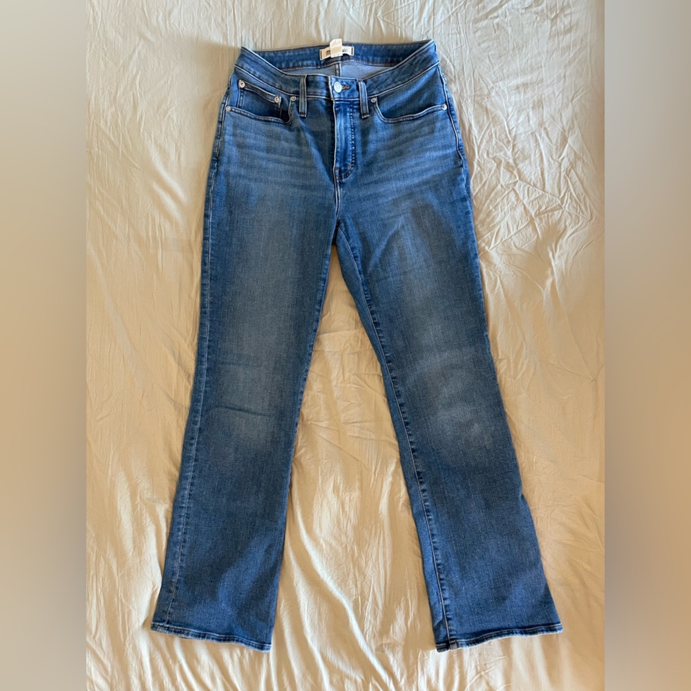 Madewell curvy kick out full-length jeans